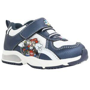 NEW Character Toddler Boys Light-Up Athletic Sneaker Mario 12